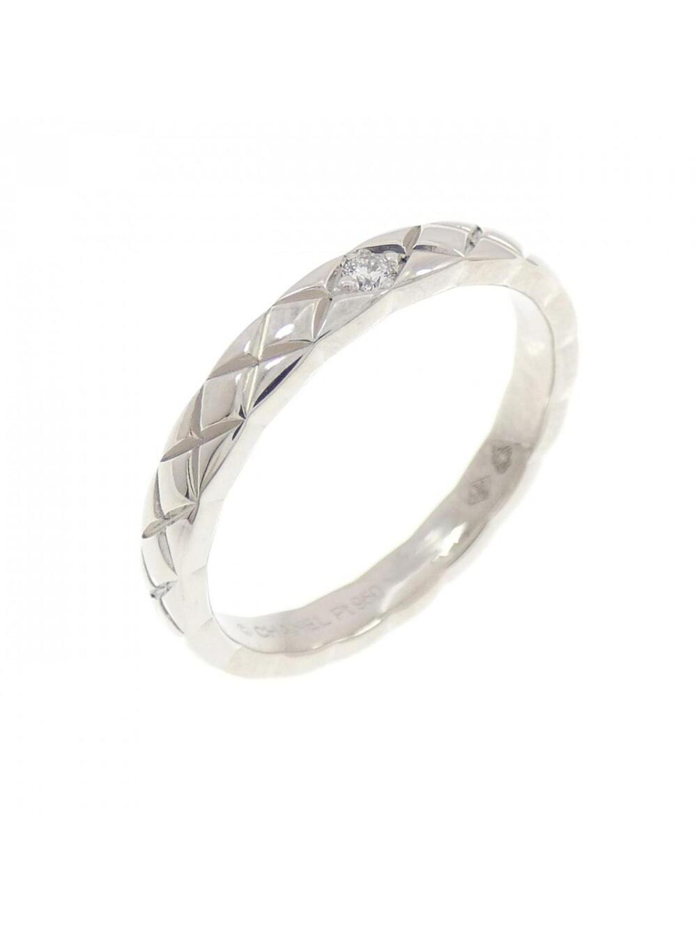 Chanel Ring Platinum And Diamond Small #319490C24B